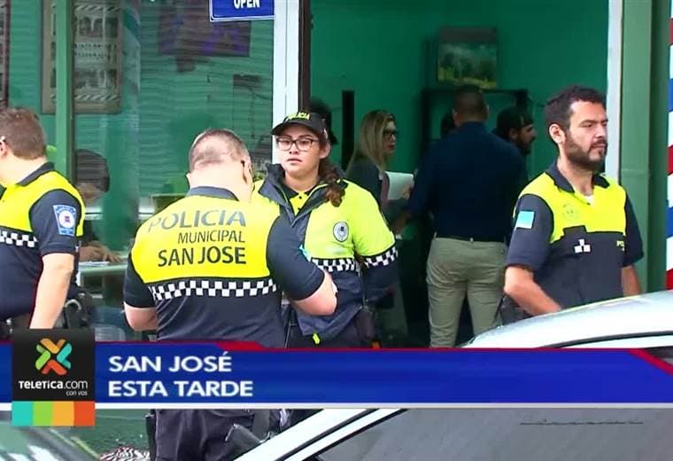 Detienen dos sospechosos de utilizar una barbería en San José como mampara