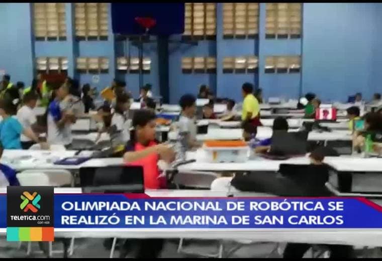 Cientos de jóvenes participan en las Olimpiadas Nacionales de Robótica que se realizan en San Carlos