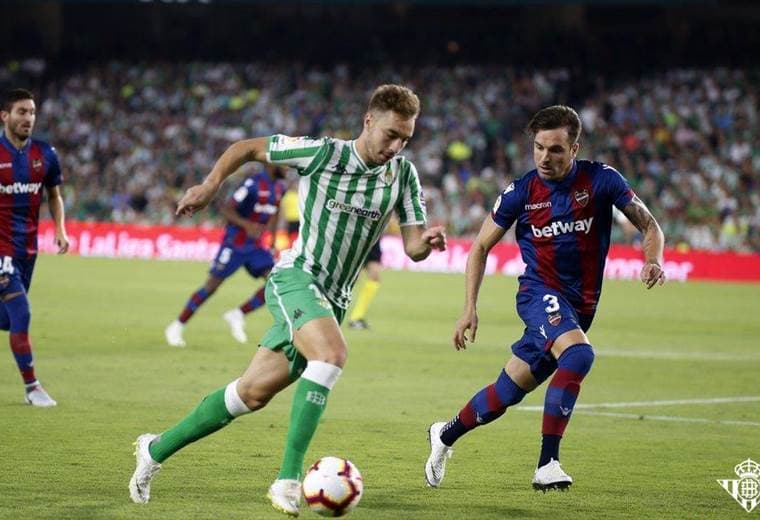 Betis enfrentó al Levante.