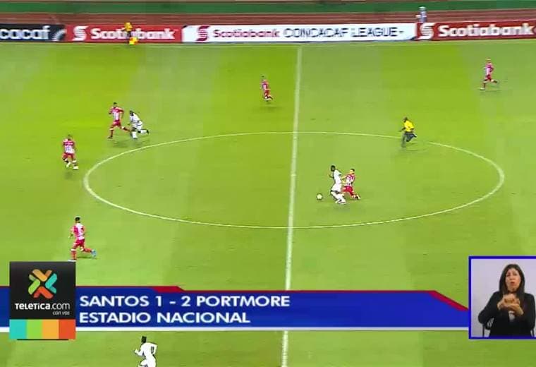 Liga Concacaf: Santos 1 - 2 Portmore