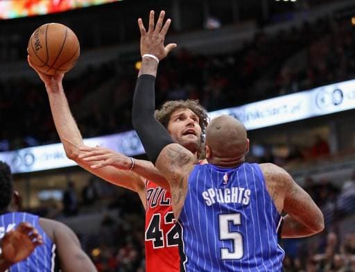 Orlando Magic vs Chicago Bulls.|AFP