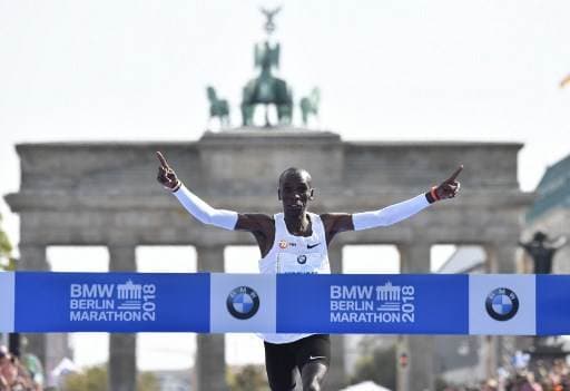El keniano Eliud Kipchoge es el mejor exponente del maratón del mundo.|AFP
