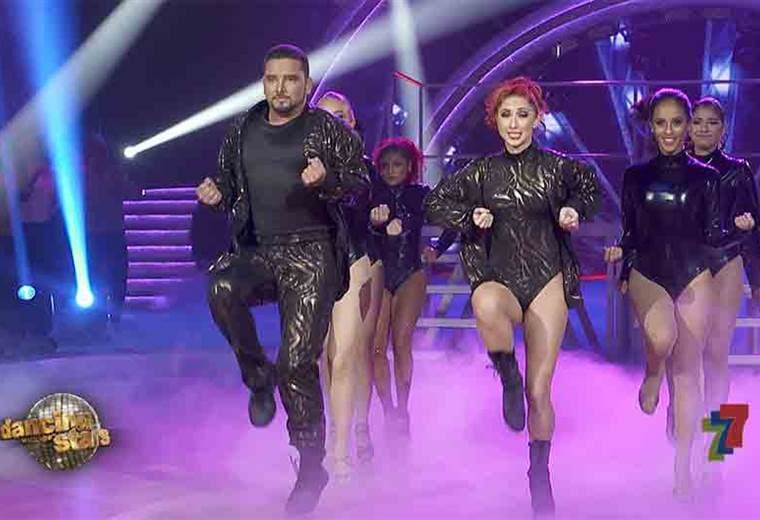 Jecsinior Jara brilló en la pista de Dancing With The Stars con un baile libre