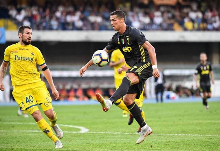 El atacante portugués de la Juventus, Cristiano Ronaldo. 