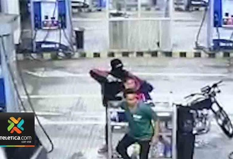 Delincuentes asaltaron gasolinera en Cóbano de Puntarenas este domingo