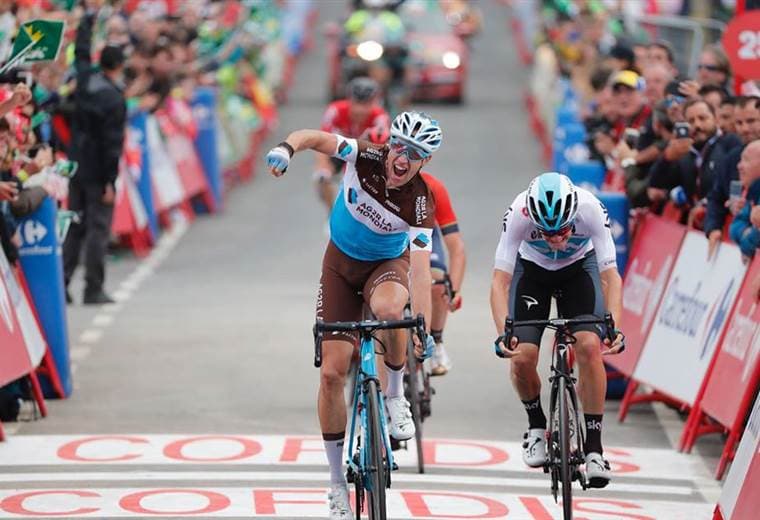 Alexandre Geniez en la Vuelta a España 2018.