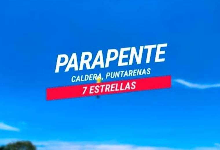 Existen diversas maneras de conocer lugares, pero una diferente y divertida es desde un parapente. Muy cerca de San José usted puede disfrutar de esta actividad, específicamente en Caldera.Desde los aires puede disfrutar de un paisaje espectacular, un sobrevuelo sobre el océano Pacífico. Los vuelos duran entre 10 y 20 minutos. Se pueden realizar con un instructor que le guiará durante esta aventura para que pueda disfrutar al máximo. Debe llevar ropa sport, zapatos cerrados o tenis, bloqueador solar, cámara fotográfica o su celular, pero eso si, asegurese de llevar con cordón para sujetarlo.