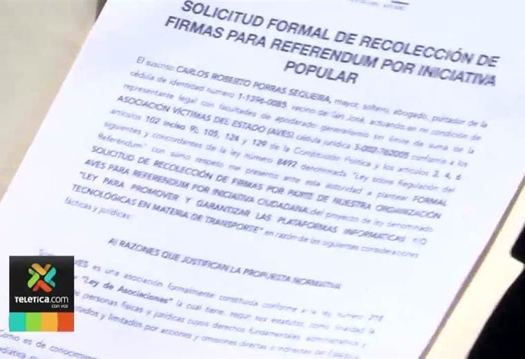 Tema de las plataformas informáticas que dan transporte podría llegar a un referéndum