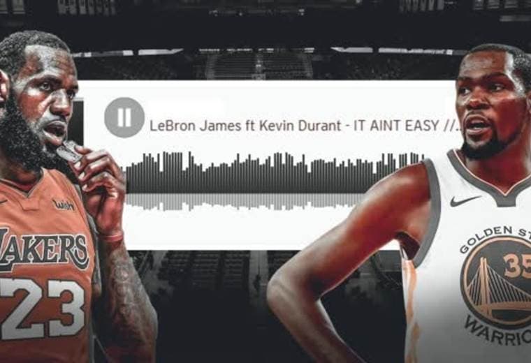 Lakers LeBron James ft Kevin Durant "It Ain't Easy"