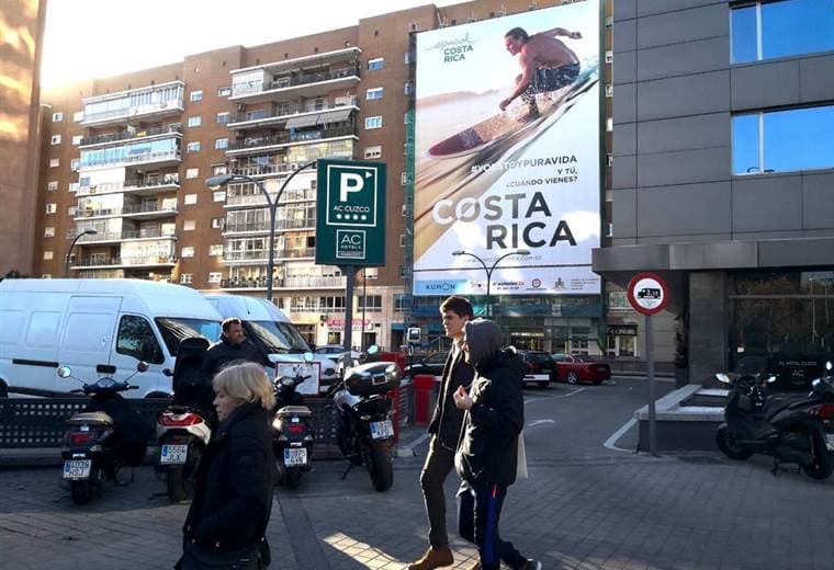 Campaña publicitaria del ICT en Madrid