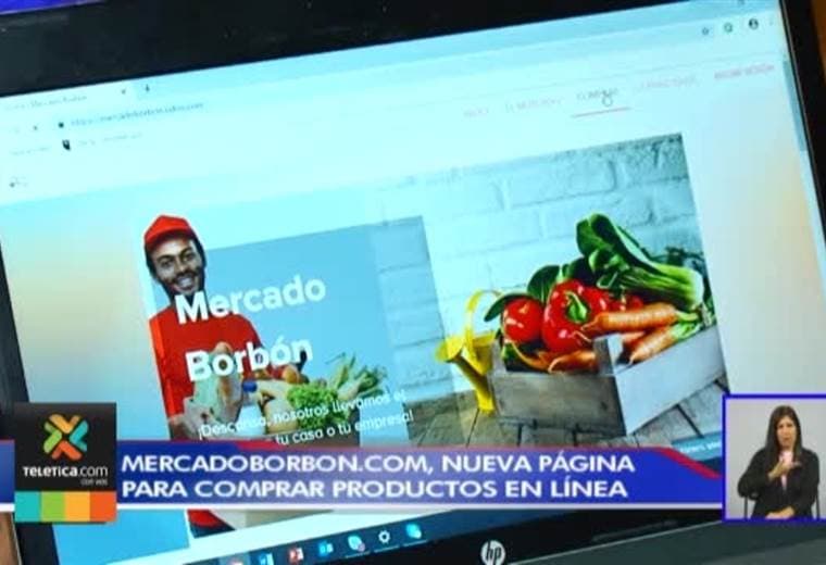 Mercado Borbón lanza una página para comprar frutas y verduras en línea