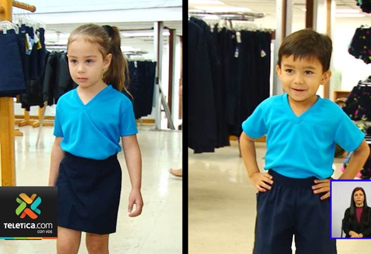 Uniforme de preescolar cambia este 2019 aunque todavía es permitido el uso de las gabachas