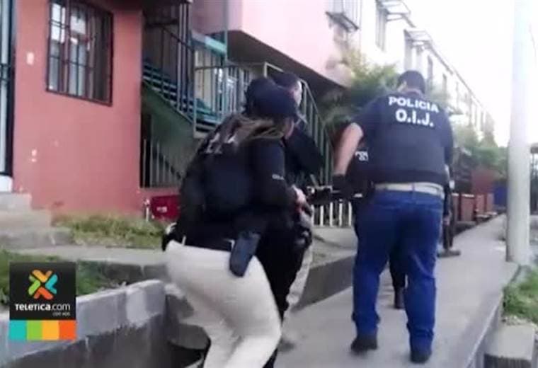 OIJ detuvo a dos hombres sospechosos de asaltar bares en Curridabat y Zapote
