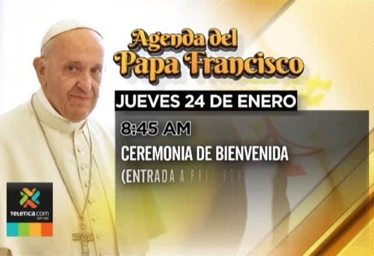 Conozca la apretada agenda del papa Francisco para este jueves