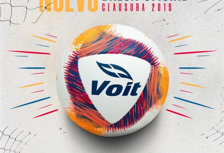 Así será el nuevo balón para el Torneo de Clausura 2019.