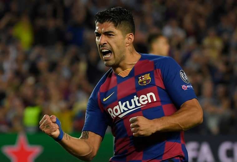 Luis Suárez le dio el triunfo al Barcelona | AFP