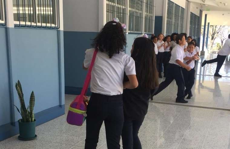 Estudiantes de escuela