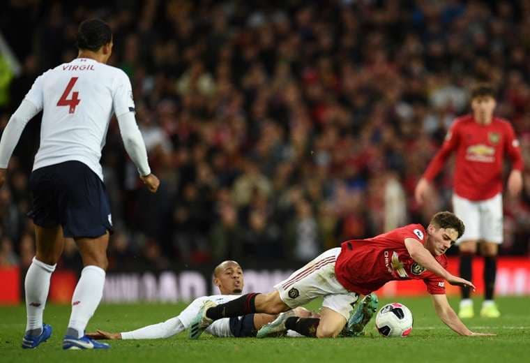 Manchester United y Liverpool empataron | AFP
