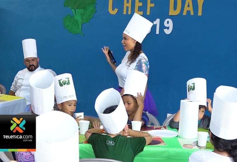 Para celebrar el Día del Chef varias organizaciones se unieron en taller sobre hábitos de alimentación