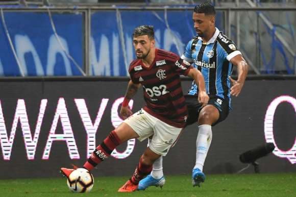 Flamengo y Gremio se enfrentaron en la semifinal de la Copa Libertadores | AFP