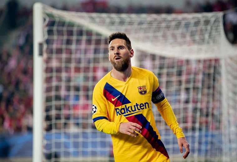 Lionel Messi celebra su gol con el Barcelona | UEFA.COM