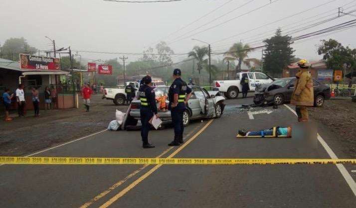 Accidente en Cutris, Alajuela