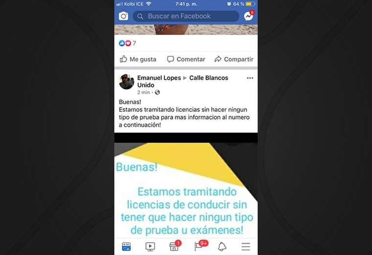 Ejemplos de cuentas falsas en redes sociales