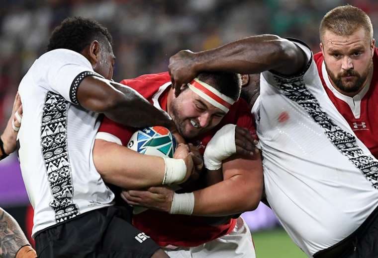 Gales venció a Fiji en partido por el Mundial de Rugby | AFP