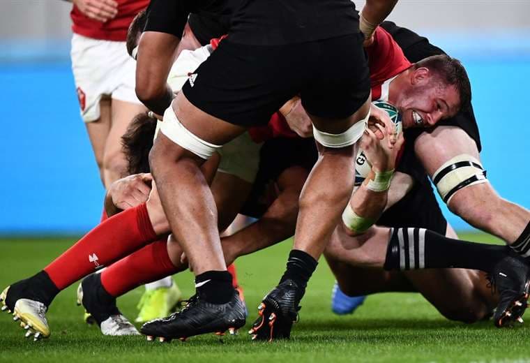 Nueva Zelanda y Gales en el Mundial de Rugby |AFP
