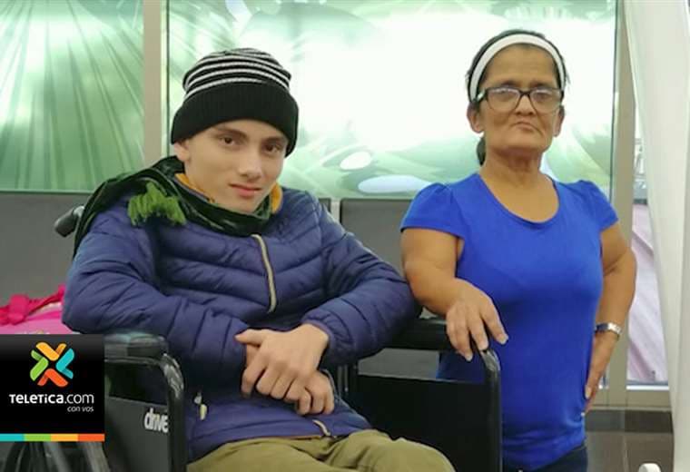 Joven turrialbeño con parálisis cerebral consiguió el dinero necesario para operarse en Colombia