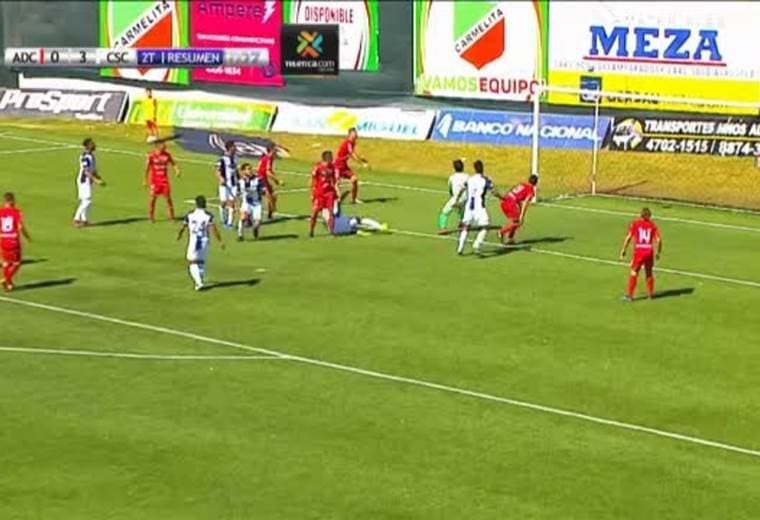 Fútbol Nacional: Carmelita 0 - 3 Cartaginés