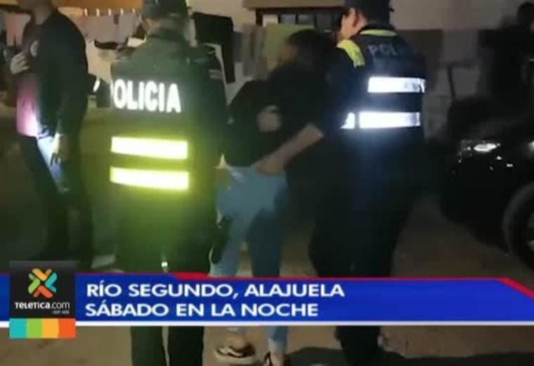 Autoridades clausuran fiesta con menores de edad en Alajuela donde había drogas y licor