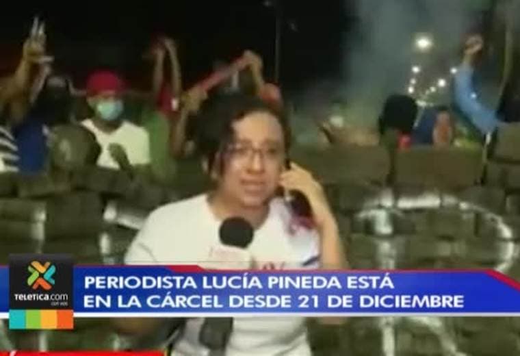 Periodista Lucía Pineda recibirá este lunes en la cárcel a su abogado y un familiar