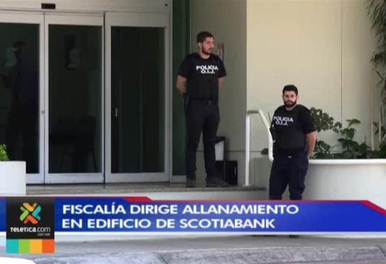 Fiscalía allana el Scotiabank por el caso de legitimación de capitales contra expresidente del Perú
