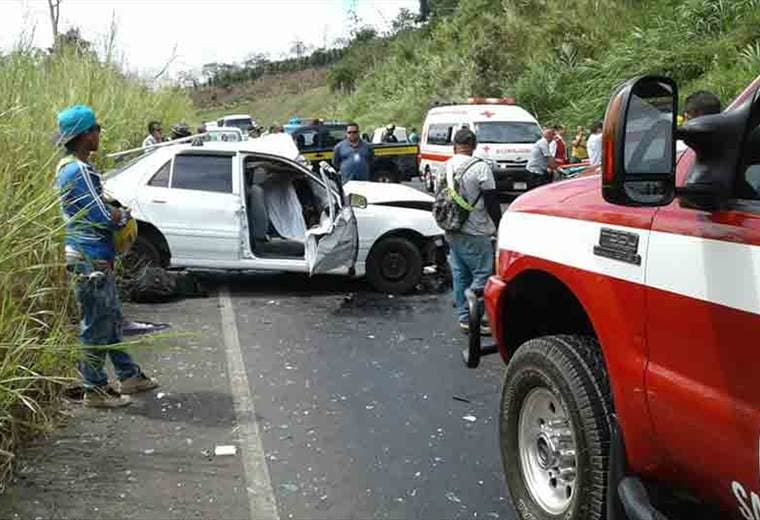 Accidente deja un fallecido en la zona de Naranjo