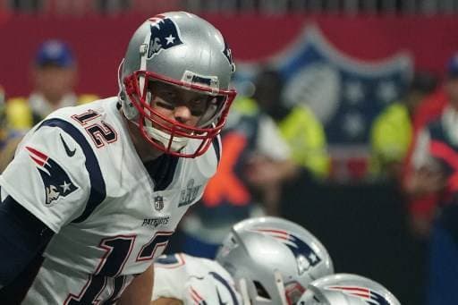 Tom Brady, New England Patriots.|AFP
