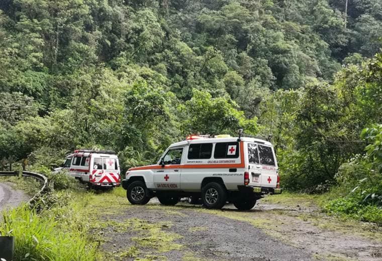 Cruz Roja encontró a 4 desaparecidos en el Braulio Carrillo.
