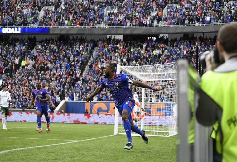 Kendall Waston, jugador del Cincinnati FC.|Cincinnati FC