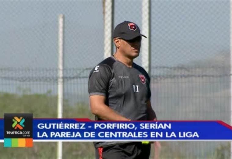Kenner Gutiérrez y Porfirio López regresan a la titularidad con Alajuelense