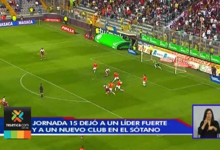 jornada 15 dejó a un líder fuerte y a nuevo club en el sótano