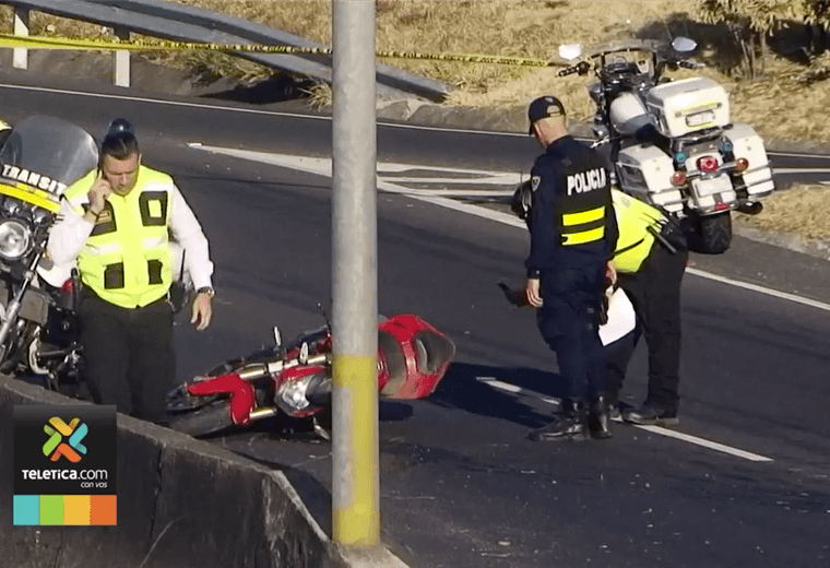 Dos motociclistas fallecieron esta mañana tras sufrir accidentes en La Uruca y Desamparados