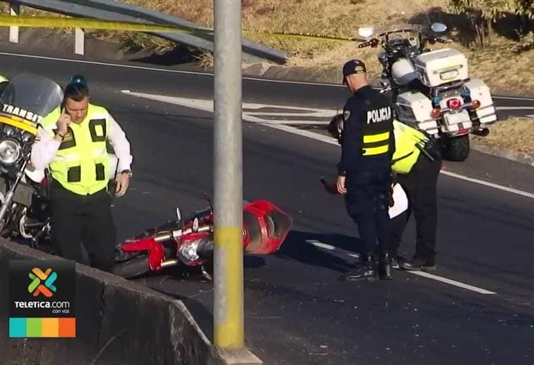 Dos motociclistas fallecieron esta mañana tras sufrir accidentes en La Uruca y Desamparados