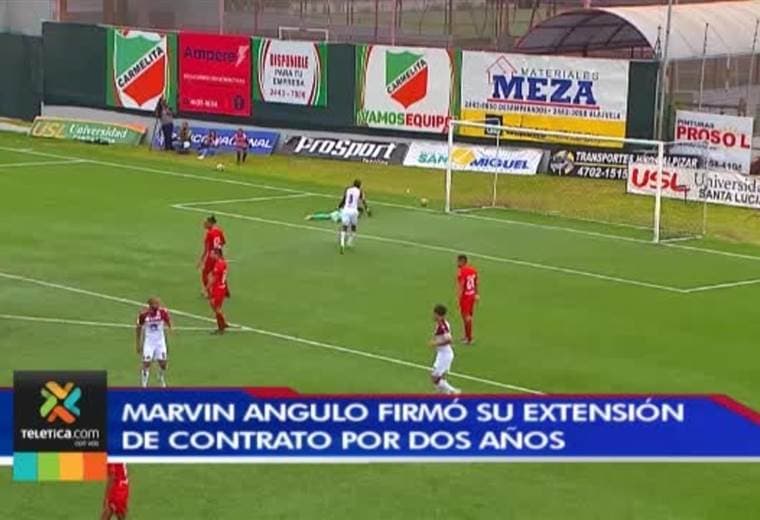 Marvin Angulo renovó con Saprissa hasta 2021