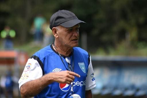 Walter Claverí, técnico de Guatemala.|AFP