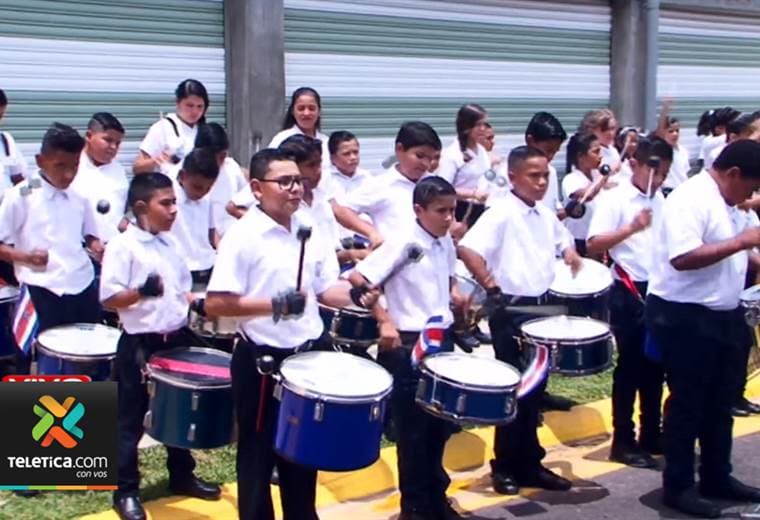 Vecinos de Ciruelas de Alajuela reinauguraron esta mañana centro educativo María Vargas Rodríguez