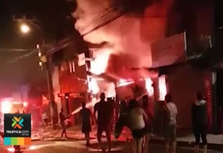 Venganza contra dueño de la propiedad habría motivado incendio en una cuartería en La Carpio