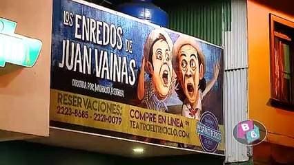 'Los enredos de Juan Vainas' es la obra que está en cartelera en el teatro Lucho Barahona