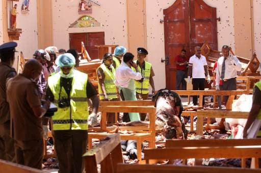 Atentados dejan dos centenares de muertos en Sri Lanka 1 AFP