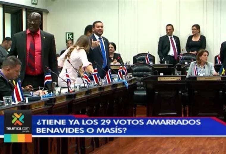 Pulso entre Carlos Benavides y Erwen Masis por alcanzar la presidencia del Congreso continúa