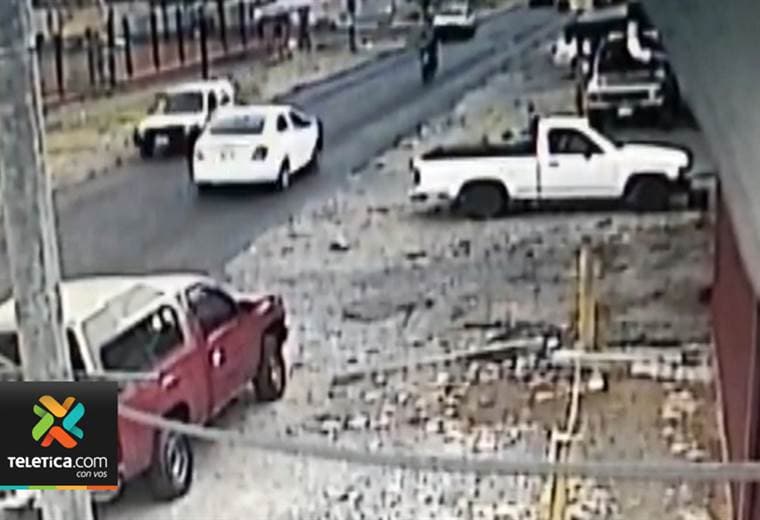 Video muestra parte de la persecución entre conductor de carro y motociclista en Heredia